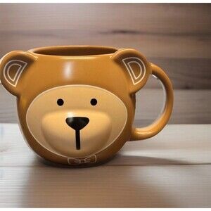 Starbucks 2025 Holiday Bearista Mug Cup Brown Bear 14oz New